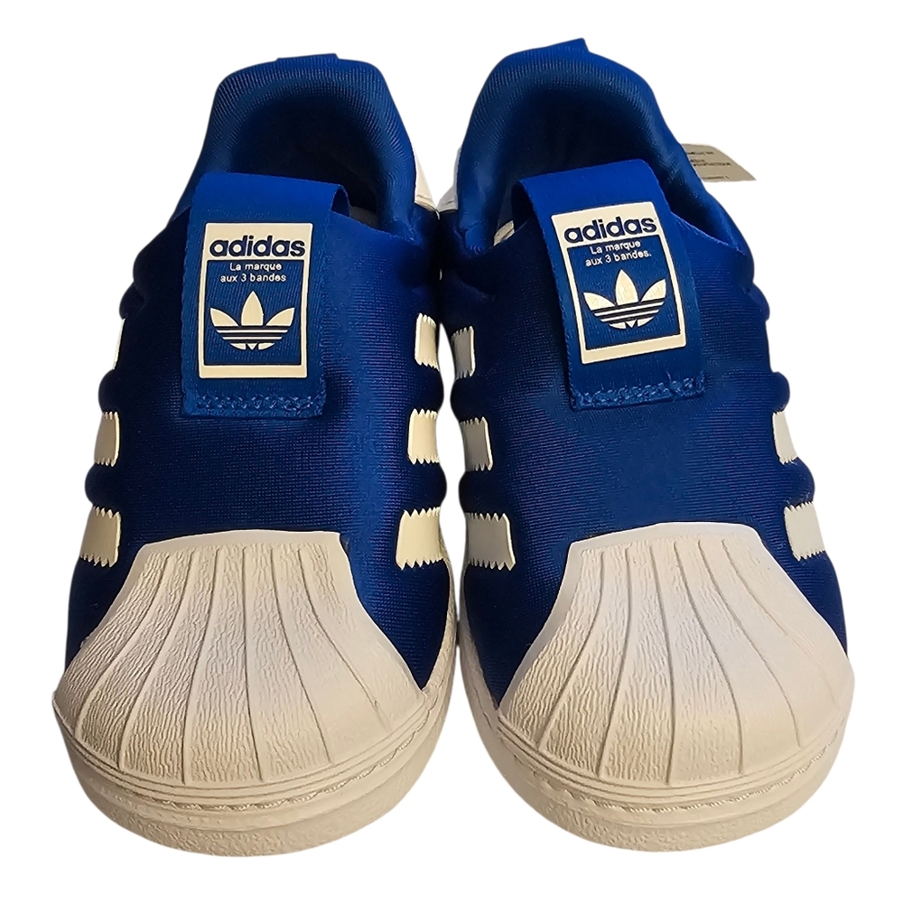 Adidas Superstar 360 Sneakers Team Royal Blue White Unisex Toddler Kid's Size 6 - Picture 3 of 12
